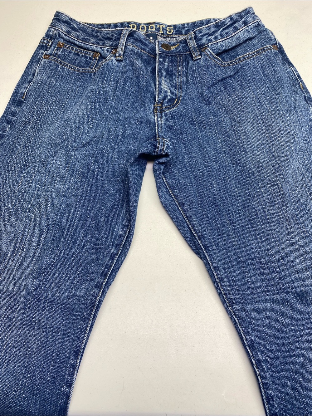 Roots Women's Straight Leg Jeans - Denim Blue